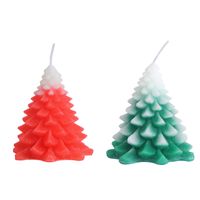 Christmas Cartoon Style Christmas Tree Paraffin Party Candle main image 5