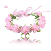 Simple Style Flower Cloth Flowers Hair Band sku image 2