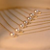 Casual Elegant Round Sterling Silver Plating Gold Plated Necklace main image 5