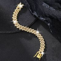 Hip Hop Collier Alliage Incruster Strass Hommes Collier main image 9