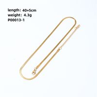 1 Piece 304 Stainless Steel Copper Zircon Gold Plated Letter sku image 2