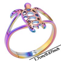 Simple Style Butterfly Stainless Steel Polishing Rings sku image 2