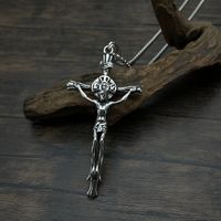 Hip-Hop Cross 304 Stainless Steel Chain Men'S Pendant Necklace main image 2