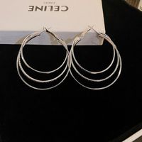 1 Pair Fashion Round Heart Shape Alloy Plating Women's Earrings sku image 39