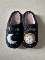 Unisex Casual Cartoon Round Toe Home Slippers Cotton Shoes sku image 9