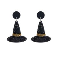 1 Paire Mode Motif Halloween Arylique Boucles D'oreilles sku image 2