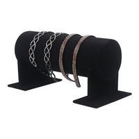 Wholesale Jewelry Simple Style Classic Style Solid Color Velvet Flannel Patchwork Jewelry Rack main image 5