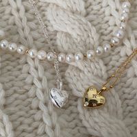 Sweet Heart Shape Sterling Silver Zircon Pendant Necklace In Bulk main image 1