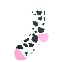 Men's Casual Geometric Cotton Crew Socks A Pair sku image 7