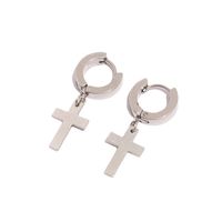 1 Piece Casual Geometric Plating Stainless Steel Earrings main image 5