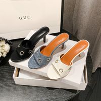 Women's Casual Solid Color Point Toe Fashion Sandals main image 6