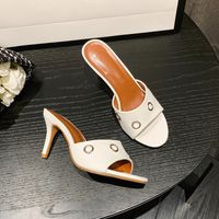 Women's Casual Solid Color Point Toe Fashion Sandals sku image 10