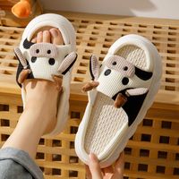 Women's Casual Animal Open Toe Slides Slippers main image 7