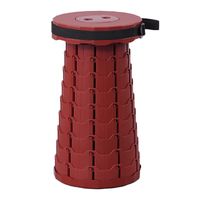 Outdoor Portable Queuing Travel Adjustable Home Shrink Seat Retractable Folding Stool main image 3