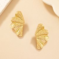 1 Pair Ig Style Simple Style Wings Butterfly Plating Alloy Ear Studs main image 4