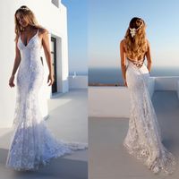 Wedding Dress Elegant Romantic V Neck Sleeveless Solid Color Maxi Long Dress Wedding main image 6