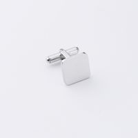 Basic Classic Style Square Stainless Steel Plating None 18K Gold Plated Jewelry Accessories sku image 1