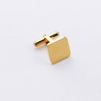 Basic Classic Style Square Stainless Steel Plating None 18K Gold Plated Jewelry Accessories sku image 2