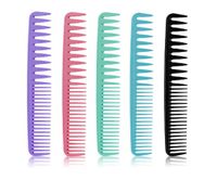 Casual Solid Color Abs Hair Combs main image 1