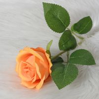 Elegant Rose Flannel Imitation Plants 1 Piece sku image 12