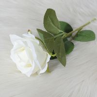 Elegant Rose Flannel Imitation Plants 1 Piece sku image 11