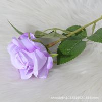 Elegant Rose Flannel Imitation Plants 1 Piece sku image 22