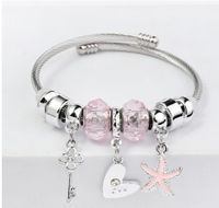 Sweet Star Stainless Steel Plating Bangle sku image 8