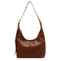 Women's All Seasons Pu Leather Solid Color Classic Style Square Zipper Shoulder Bag sku image 3
