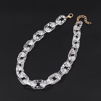 Casual Oval Arylic Women's Necklace sku image 1