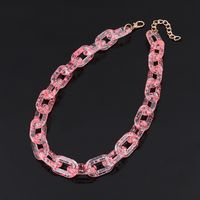 Casual Oval Arylic Women's Necklace sku image 2