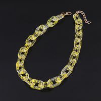 Casual Oval Arylic Women's Necklace sku image 3