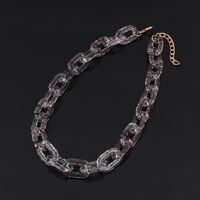Casual Oval Arylic Women's Necklace sku image 4