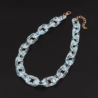 Casual Oval Arylic Women's Necklace sku image 6