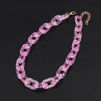 Casual Oval Arylic Women's Necklace sku image 7