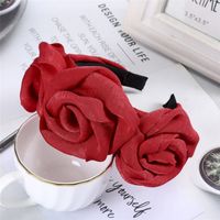 Elegant Lady Flower Cloth Hair Band sku image 3