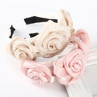 Retro Flower Cloth Hair Band main image 4