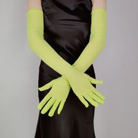 Women's Vacation Solid Color Gloves 1 Pair sku image 12