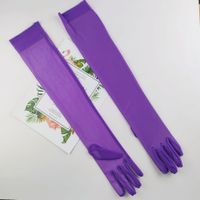 Women's Vacation Solid Color Gloves 1 Pair sku image 14