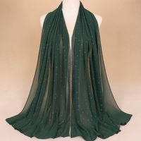 Women's Simple Style Solid Color Chiffon Scarf sku image 16