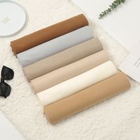 Women's Simple Style Solid Color Imitation Cashmere Tassel Scarf main image 3