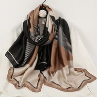 Women's Elegant Geometric Satin Shawl sku image 2