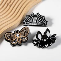 Lady Spider Web Bat Butterfly Arylic Hair Claws main image 1