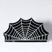 Lady Spider Web Bat Butterfly Arylic Hair Claws sku image 4