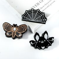 Lady Spider Web Bat Butterfly Arylic Hair Claws main image 5