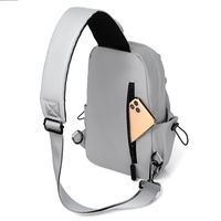 Men's Classic Style Solid Color Polyester Waist Bags main image 2