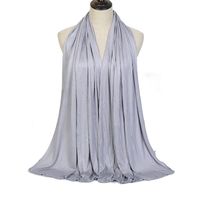 Women's Simple Style Solid Color Monel Scarf sku image 4