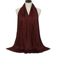 Women's Simple Style Solid Color Monel Scarf sku image 10