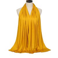 Women's Simple Style Solid Color Monel Scarf main image 3