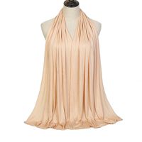 Women's Simple Style Solid Color Monel Scarf sku image 18