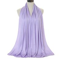 Women's Simple Style Solid Color Monel Scarf sku image 21